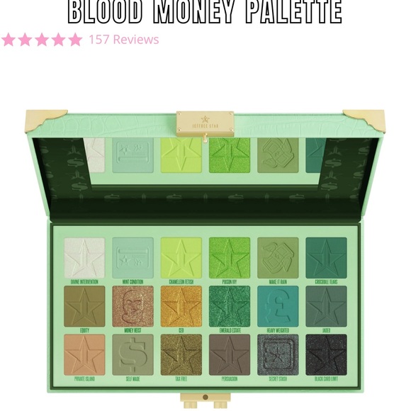 Jeffree Star Blood money palette new in box - Picture 5 of 7
